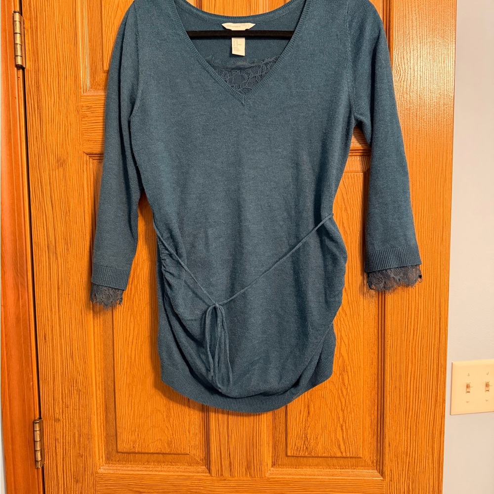 H&M Blue Maternity Sweater